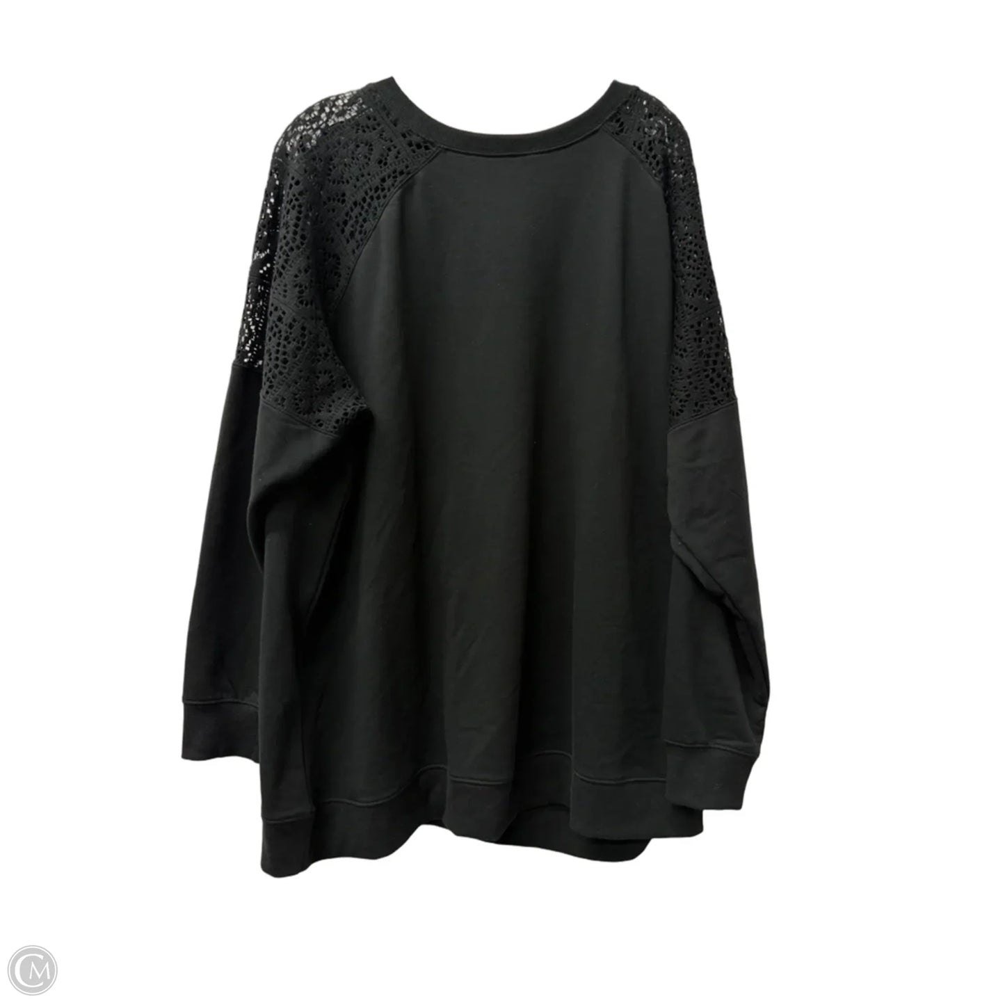 Top Long Sleeve By Torrid In Black, Size: 2x