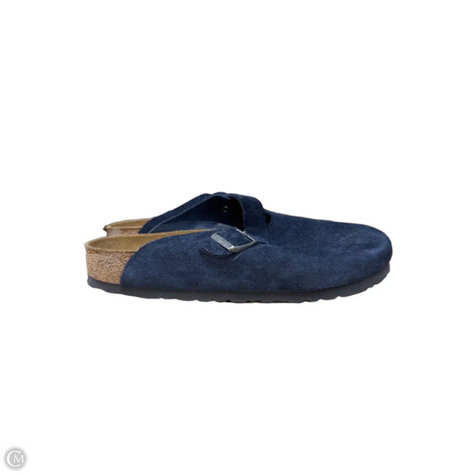 Shoes Flats By Birkenstock In Blue, Size: 9.5