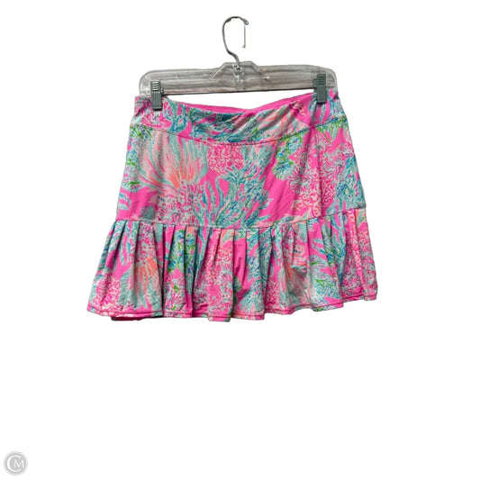 Skort Designer By Lilly Pulitzer In Pink, Size: Xl