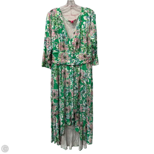 Dress Designer By Lilly Pulitzer In Green, Size: Xl
