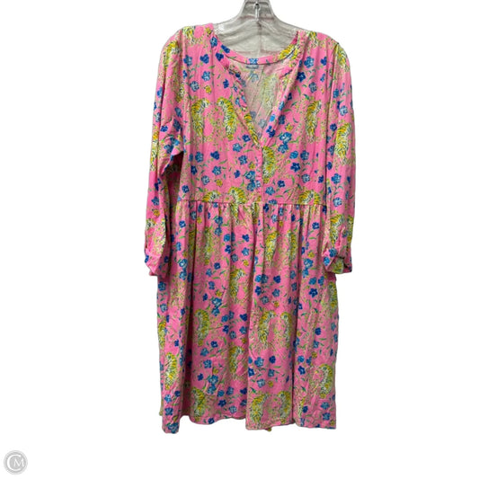 Dress Designer By Lilly Pulitzer In Pink, Size: Xl