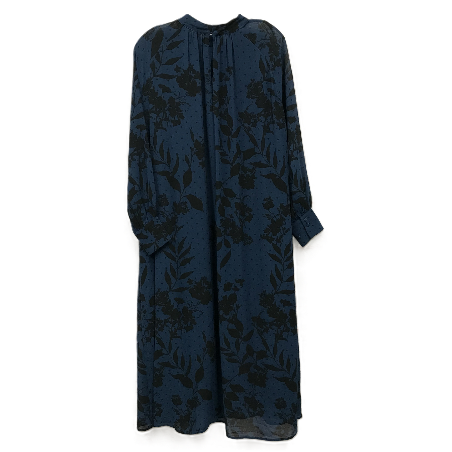 Dress Casual Maxi By H&m In Blue, Size: Xl