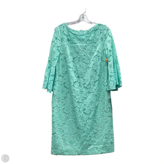 Dress Casual Short By Studio 1 In Green, Size: M