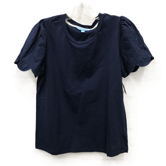 Blue Top Short Sleeve By Draper James, Size: S