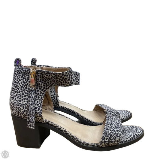 Shoes Heels Block By jg In Brown, Size: 10