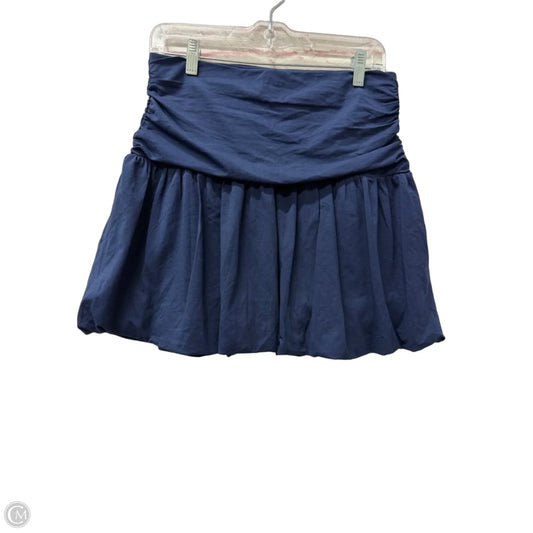 Skirt Mini & Short By Loft In Blue, Size: 4