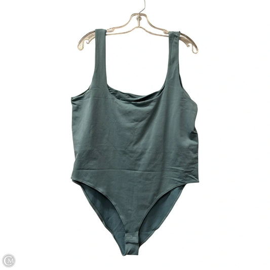 Bodysuit By A New Day In Teal, Size: 2x