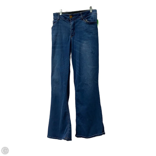 Jeans Flared By Democracy In Blue Denim, Size: 26