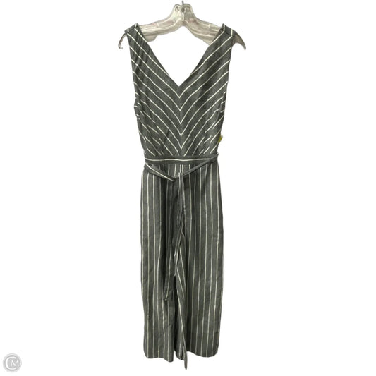 Jumpsuit By Loft In Grey & White, Size: M