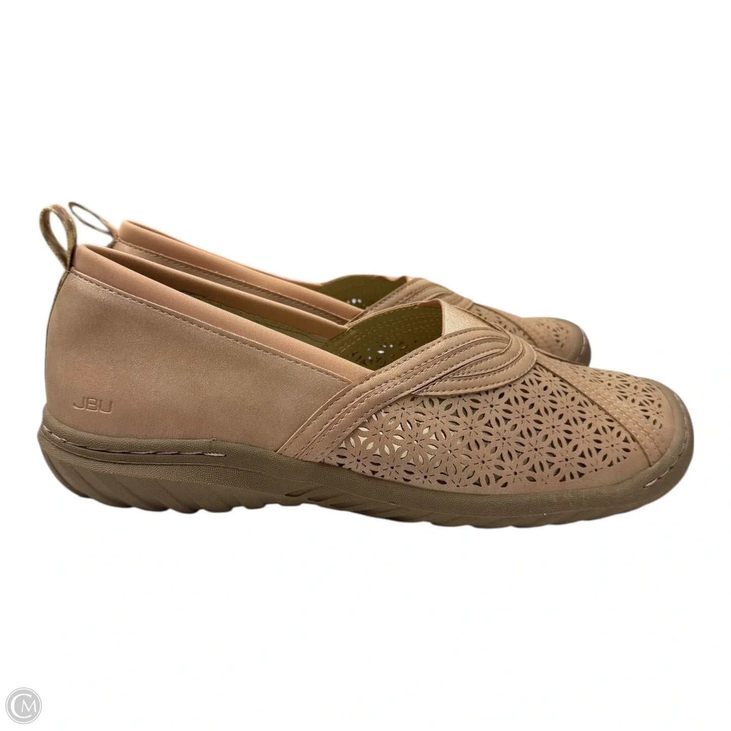 Shoes Flats By Jbu By Jambu In Rose Gold, Size: 10
