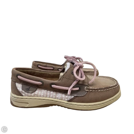 Shoes Sneakers By Sperry In Brown, Size: 6
