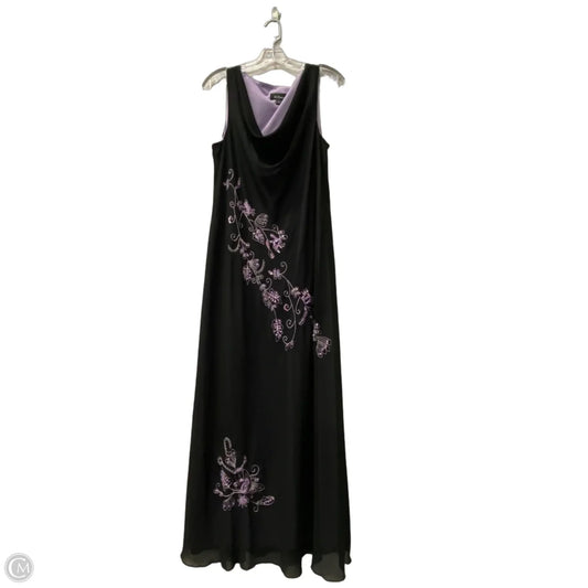 Dress Party Long By Agb In Purple, Size: 16