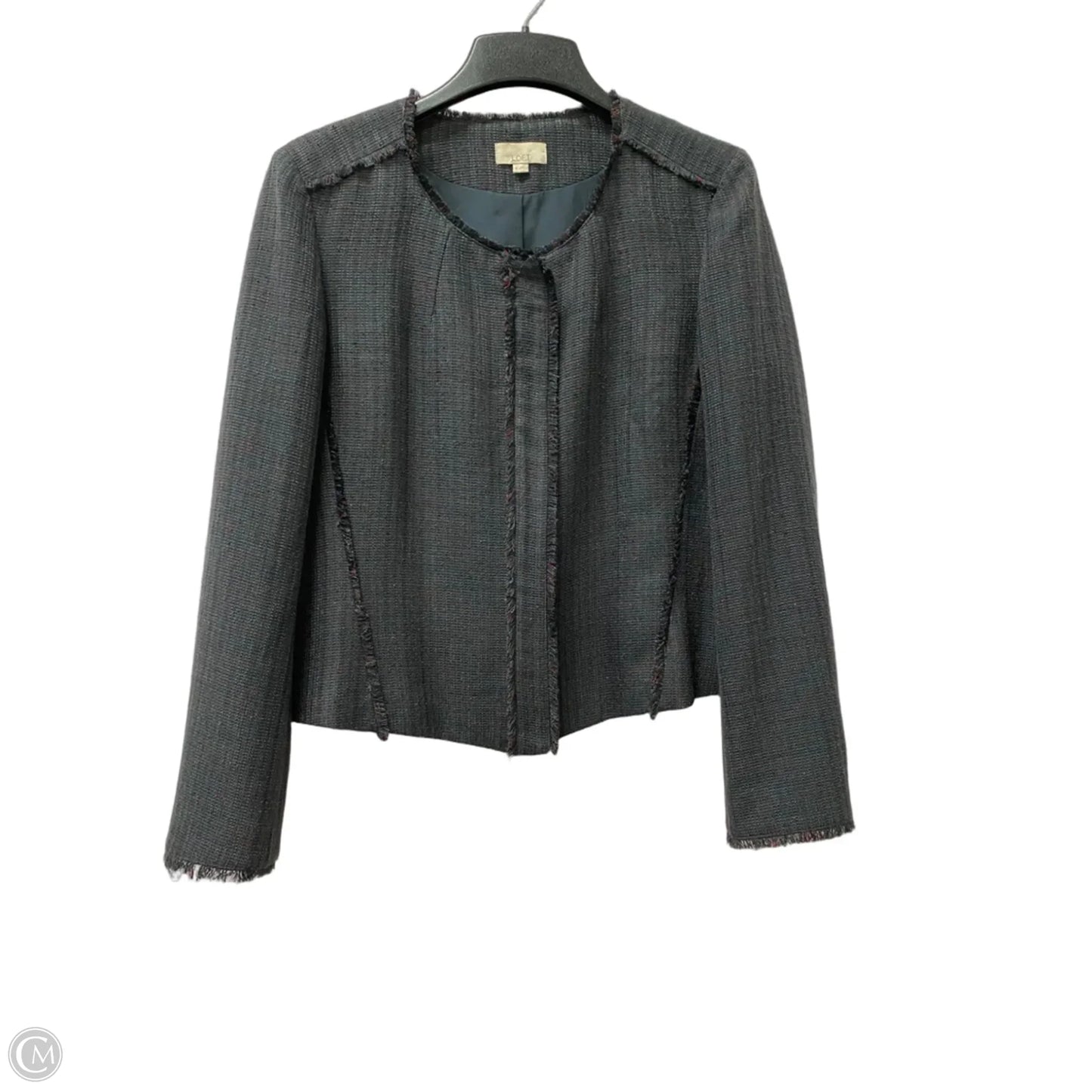 Blazer By Loft In Grey, Size: Xl