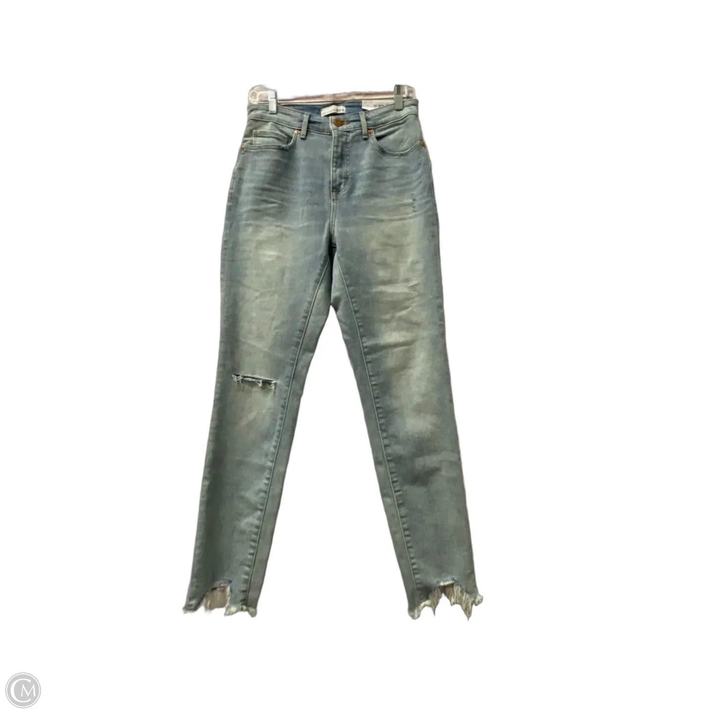 Jeans Skinny By Loft In Blue, Size: 4