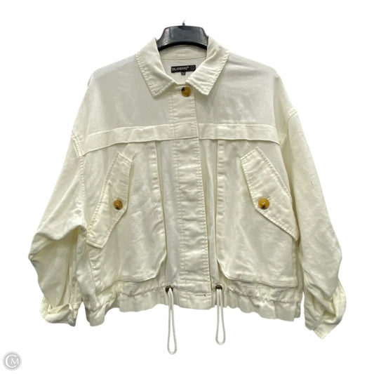 Jacket Shirt By Blanknyc In Cream, Size: L