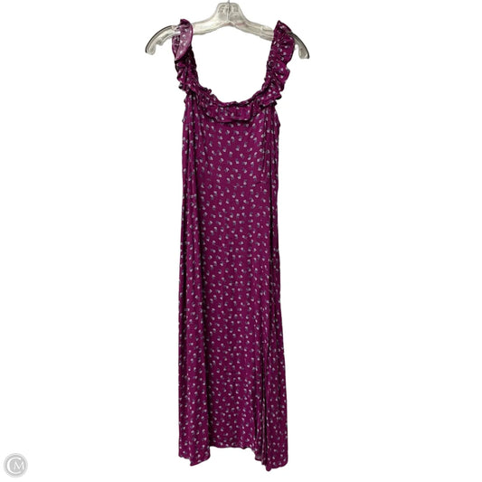 Dress Casual Maxi By Loft In Purple, Size: Sp