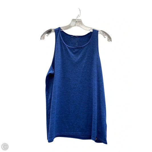 Athletic Tank Top By Patagonia In Blue, Size: L