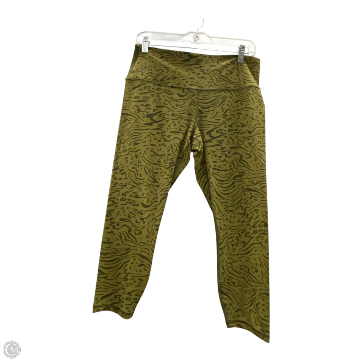 Athletic Leggings By Athleta In Green, Size: Xl
