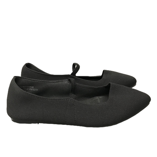 Black Shoes Flats By Torrid, Size: 6