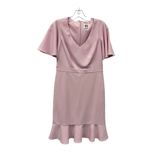 Pink Dress Casual Short By Anne Klein, Size: Xs