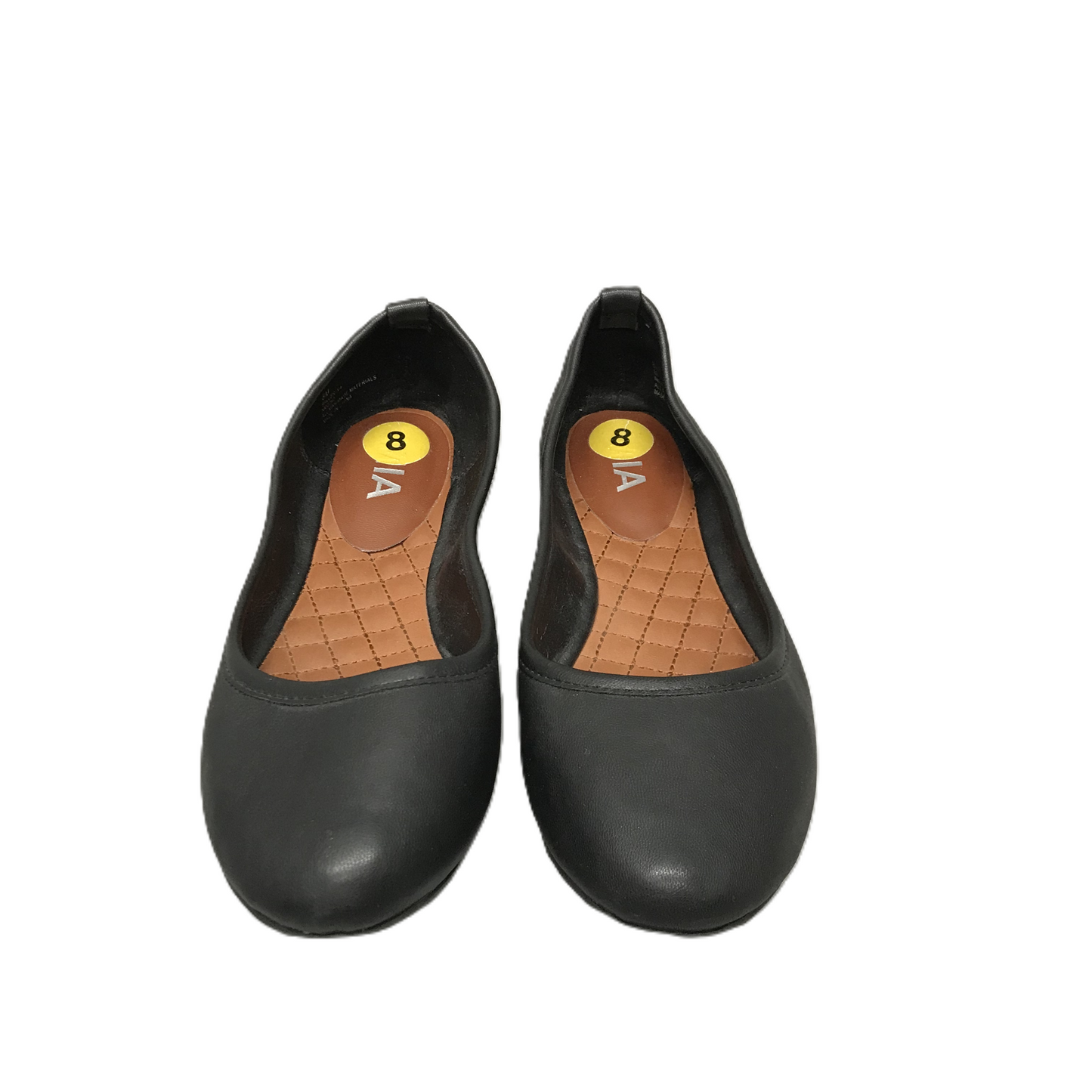 Black Shoes Flats By Mia, Size: 8