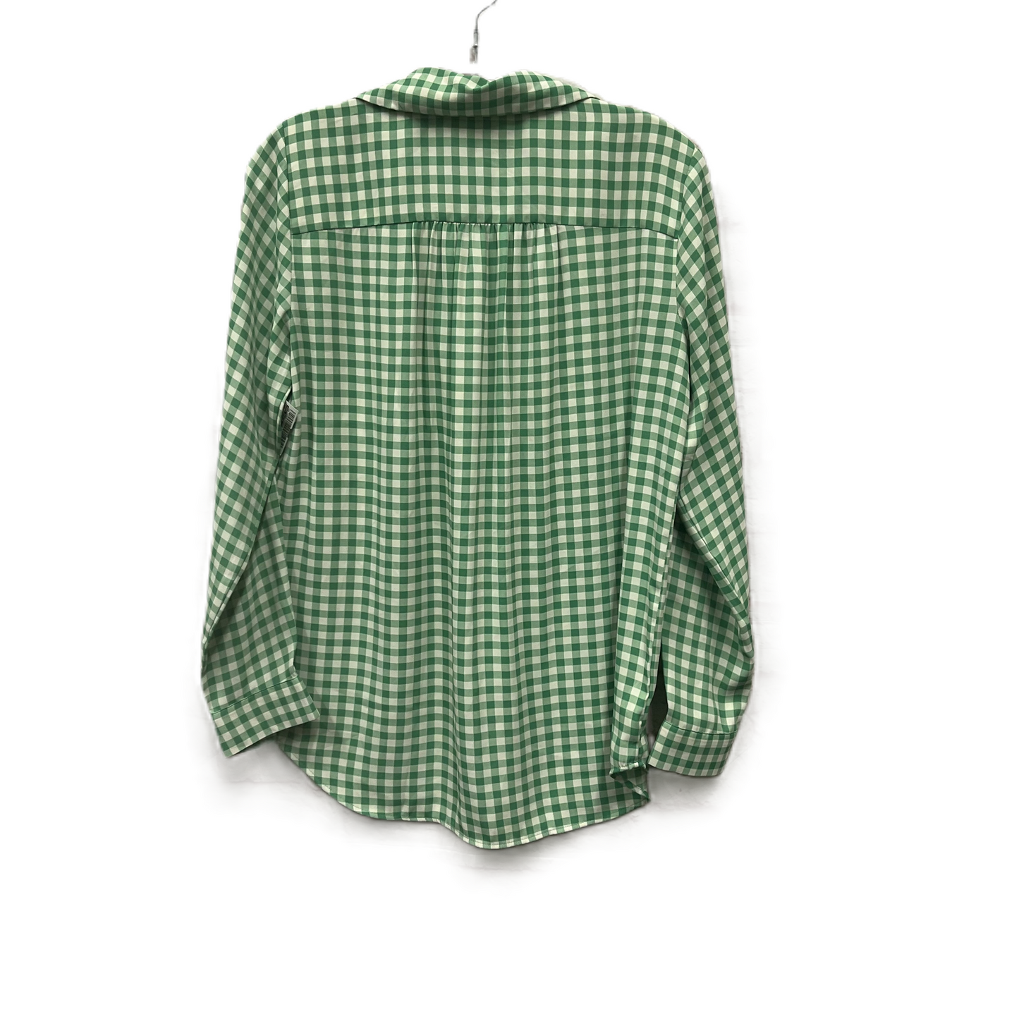 Top Long Sleeve By Ann Taylor In Green, Size: S