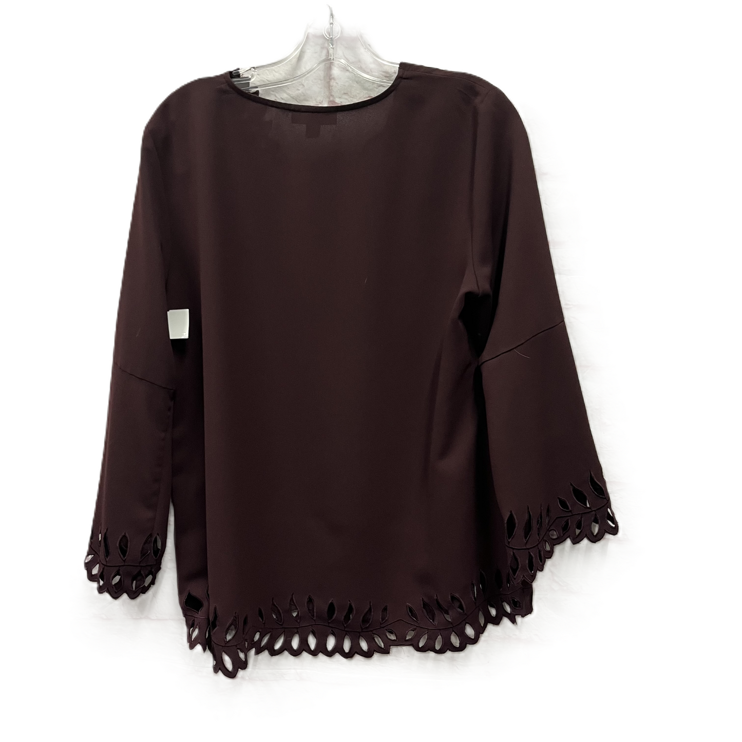 Top Long Sleeve By Alfani In Purple, Size: M