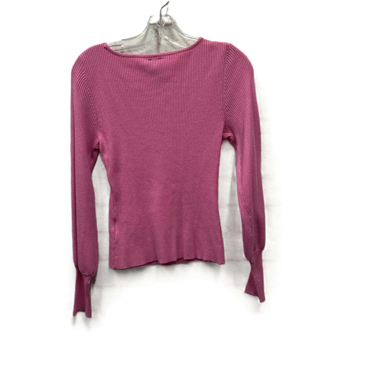 Top Long Sleeve By Bar Iii In Pink, Size: Xs