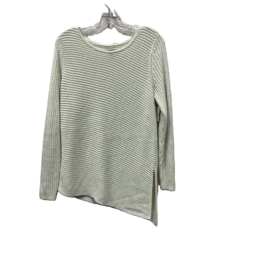 Sweater By Apt 9 In White, Size: L