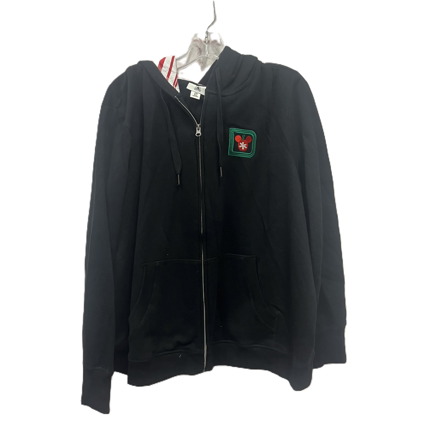 Athletic Jacket By Disney Store In Black, Size: 2x