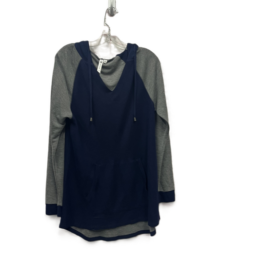 Top Long Sleeve By Cable And Gauge In Grey, Size: Xl