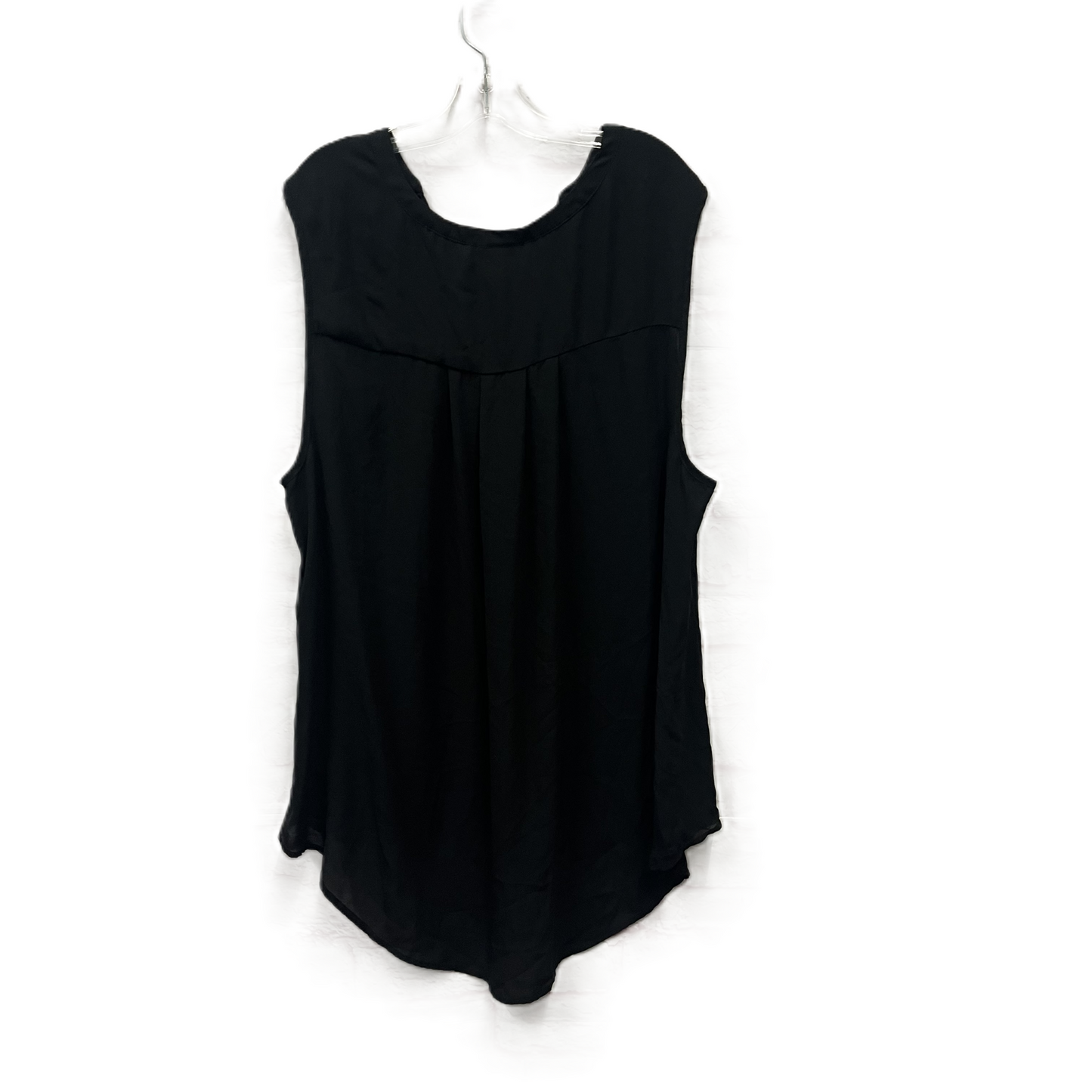 Top Sleeveless By Torrid In Black, Size: 4x