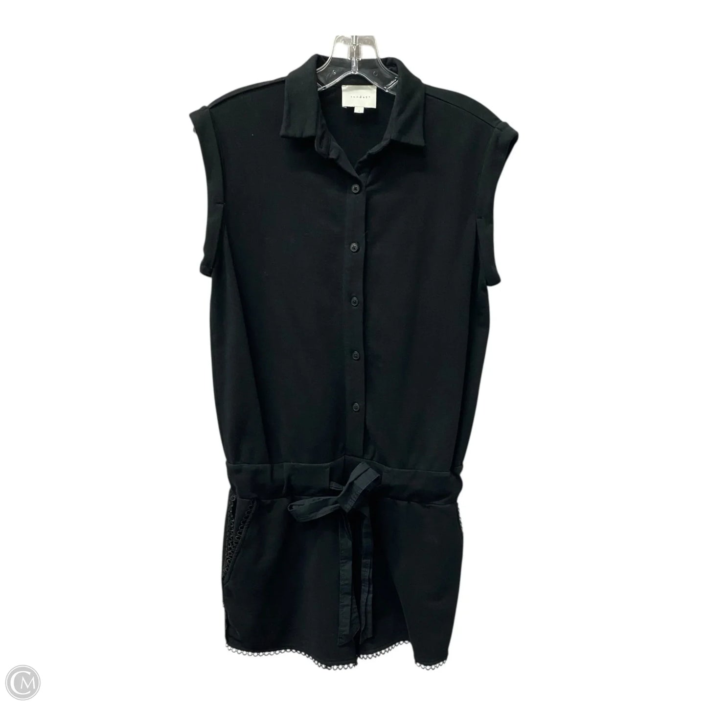Romper By Sunday In Black, Size: S