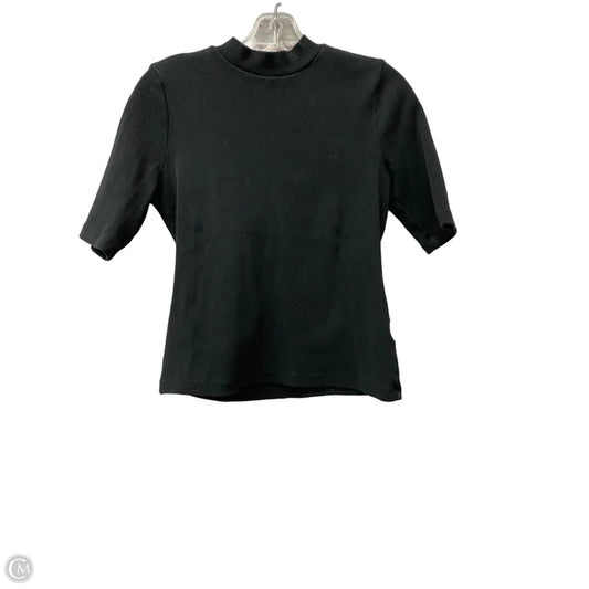 Top Short Sleeve By Maeve In Black, Size: S