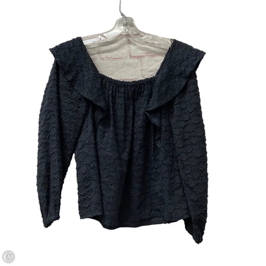 Top Long Sleeve By Vineyard Vines In Blue, Size: Xs