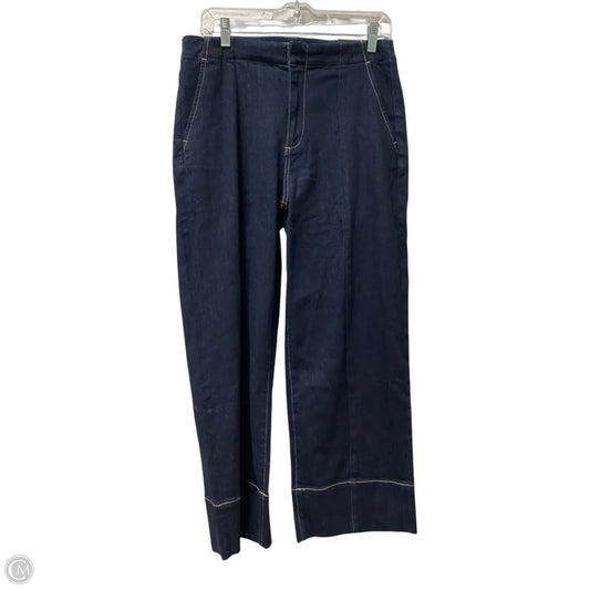 Jeans Wide Leg By montgomery post In Blue Denim, Size: 10