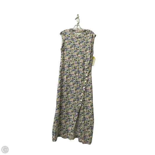Dress Casual Maxi By Grey State In Blue & Purple, Size: Xl