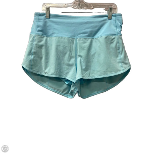 Athletic Shorts By Lululemon In Blue, Size: 10