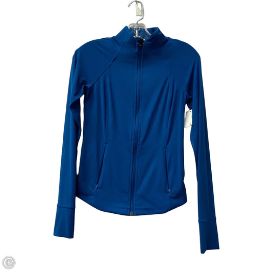 Athletic Jacket By Athleta In Blue, Size: Xxs