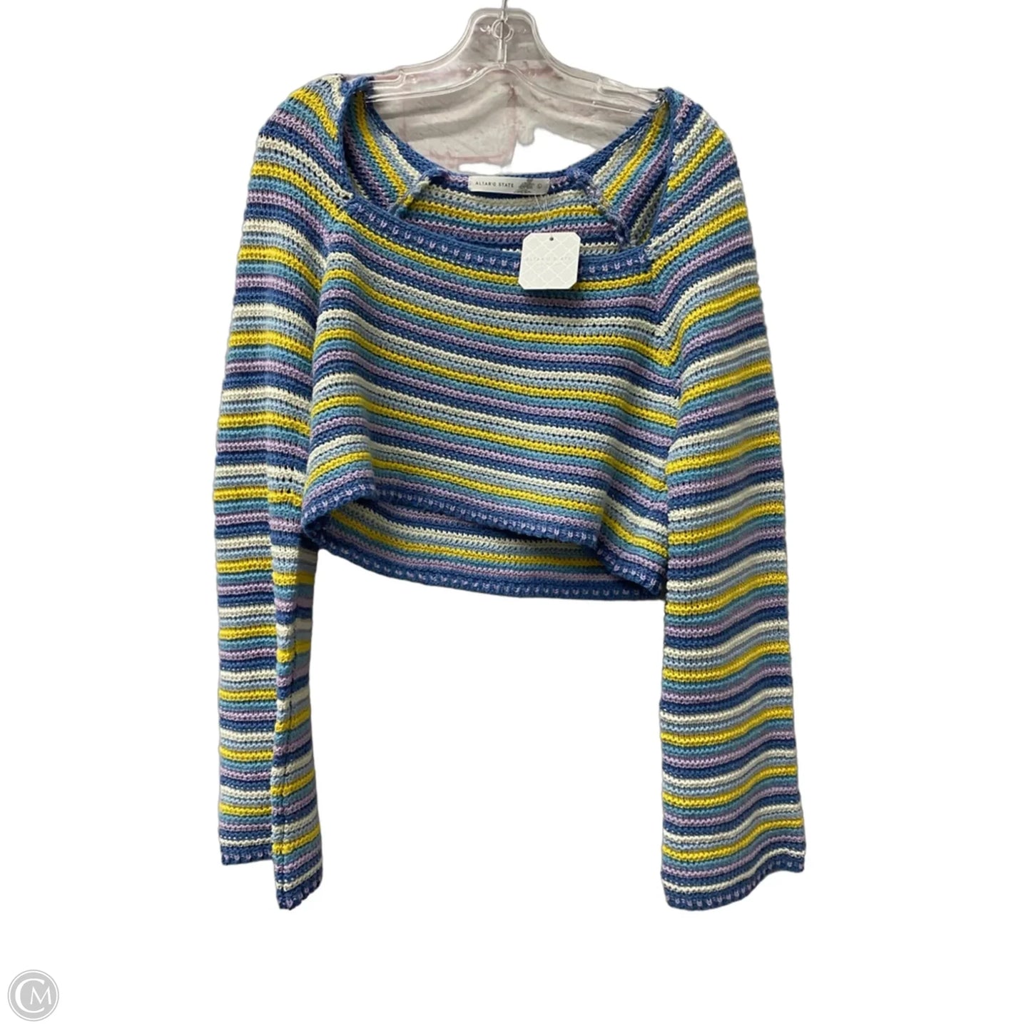 Sweater By Altard State In Blue & Purple, Size: L