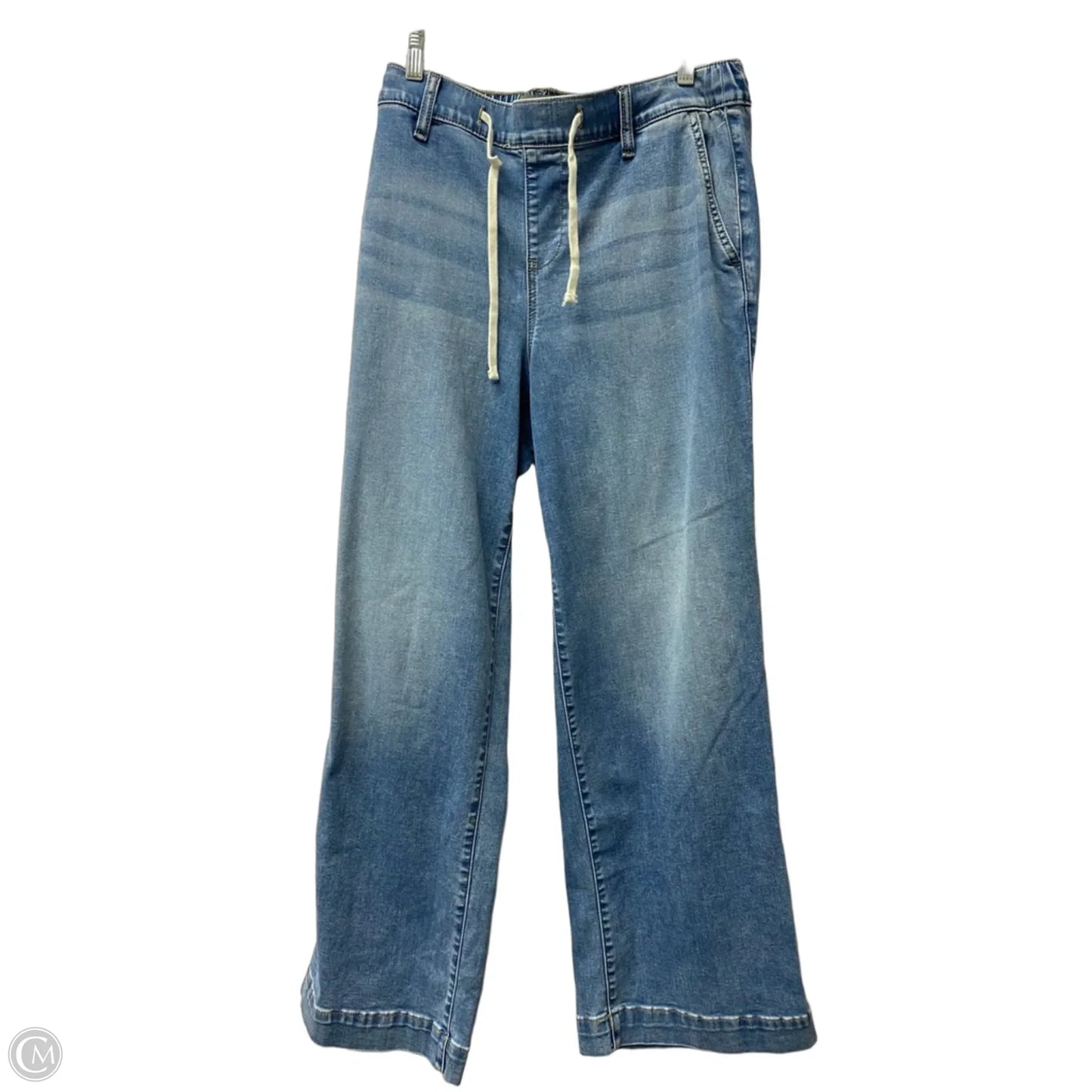 Jeans Wide Leg By Torrid In Blue Denim, Size: 14