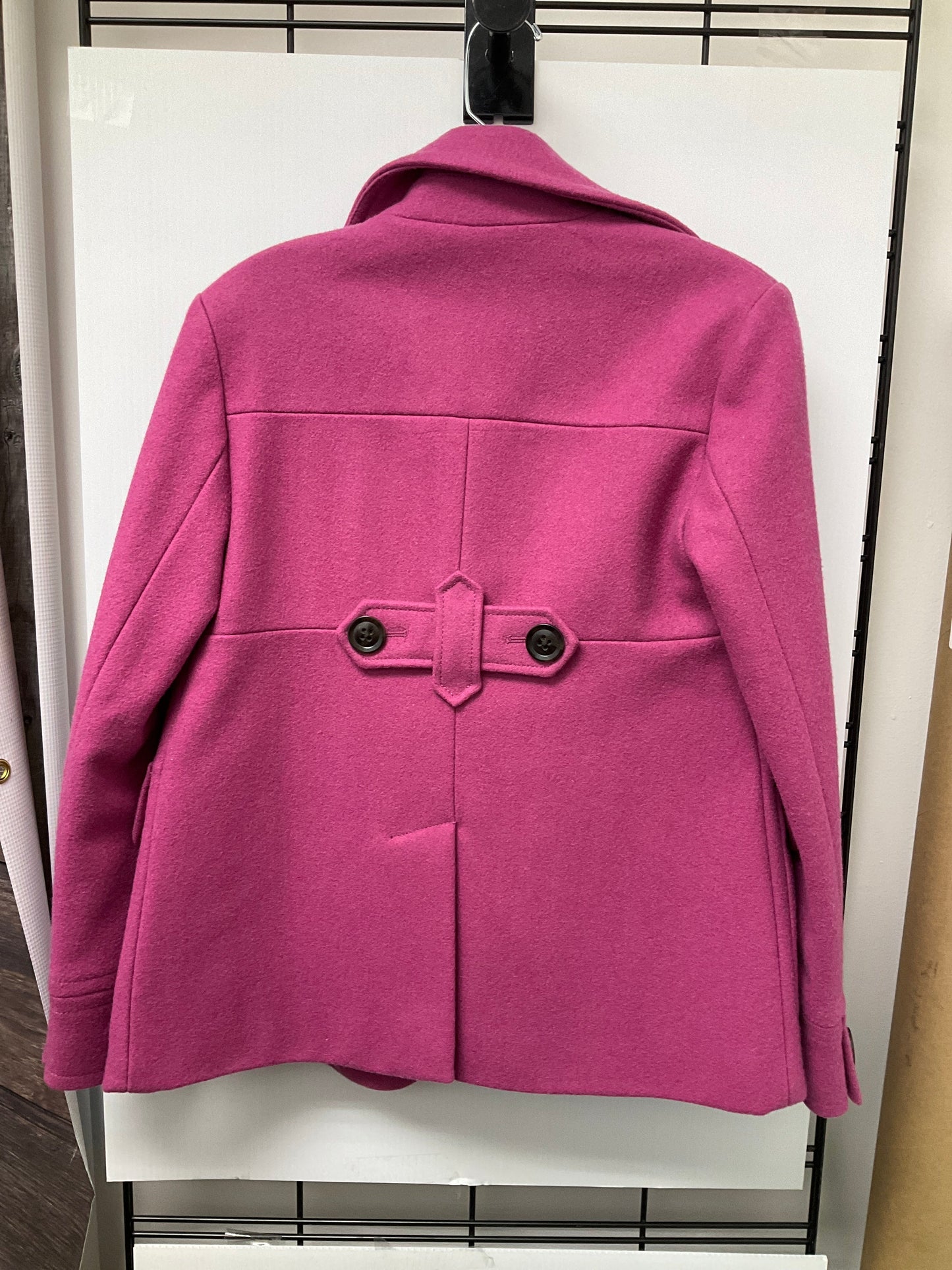 Coat Peacoat By Gap In Pink, Size: Xs