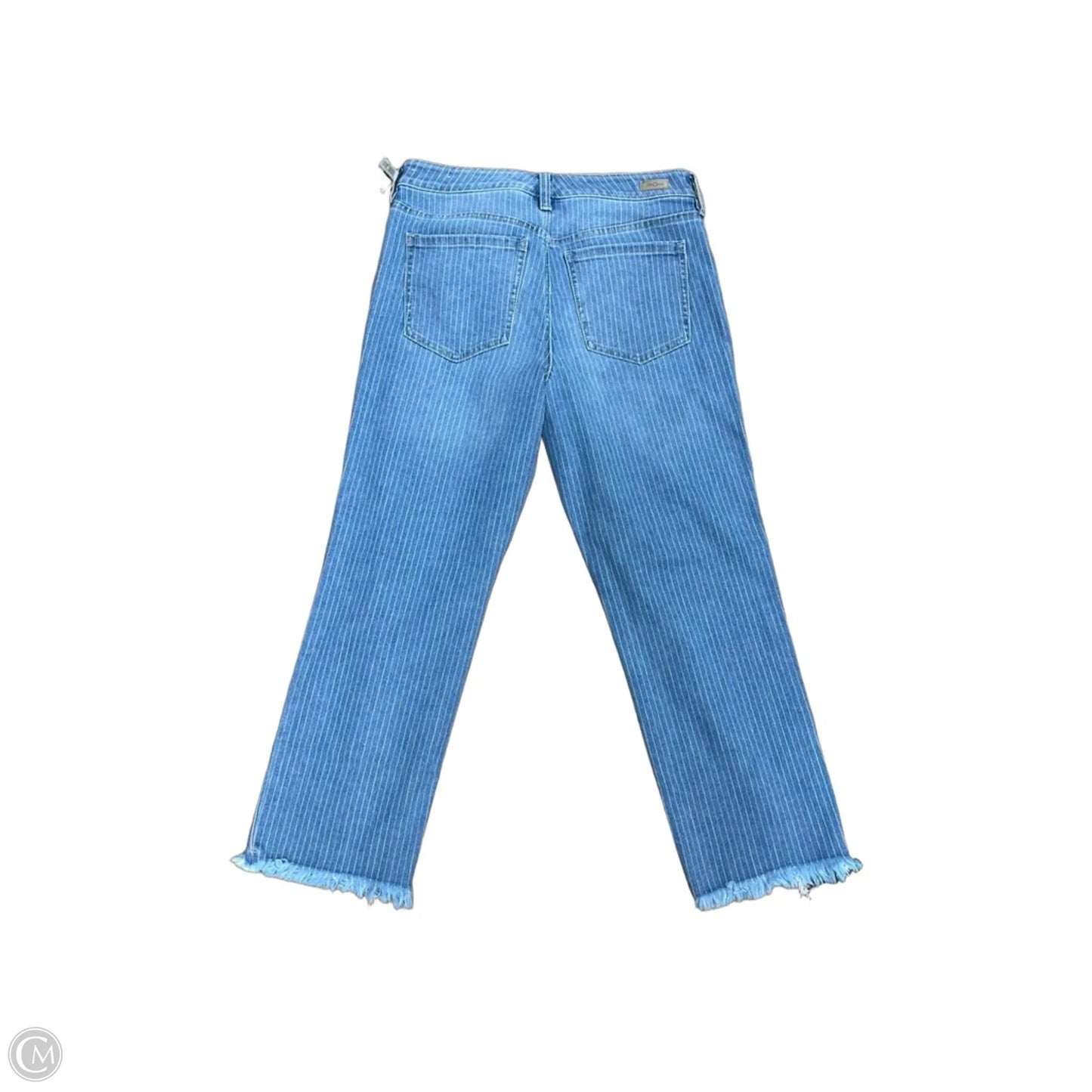 Jeans Straight By Liverpool In Striped Pattern, Size: 8