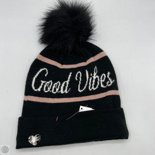 Hat Beanie By Betsey Johnson