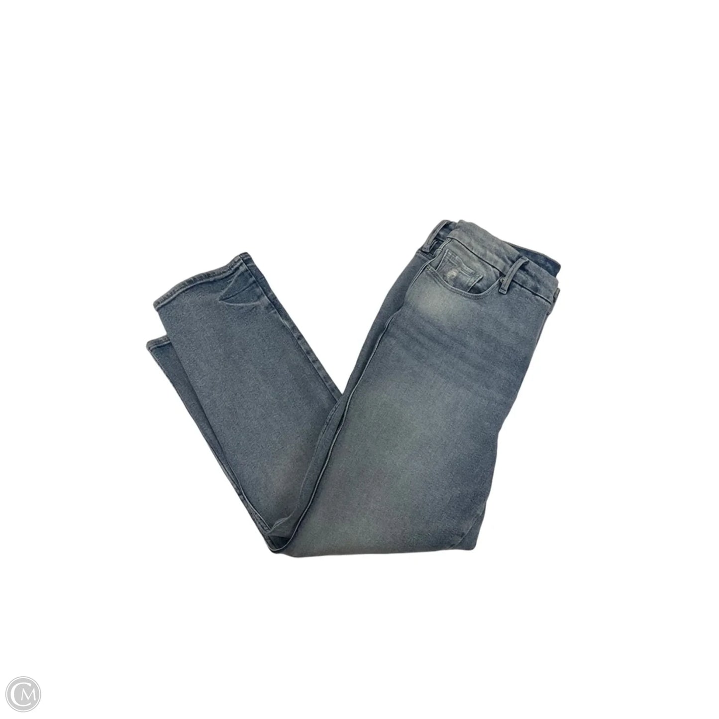Jeans Wide Leg By Good American In Blue, Size: 14
