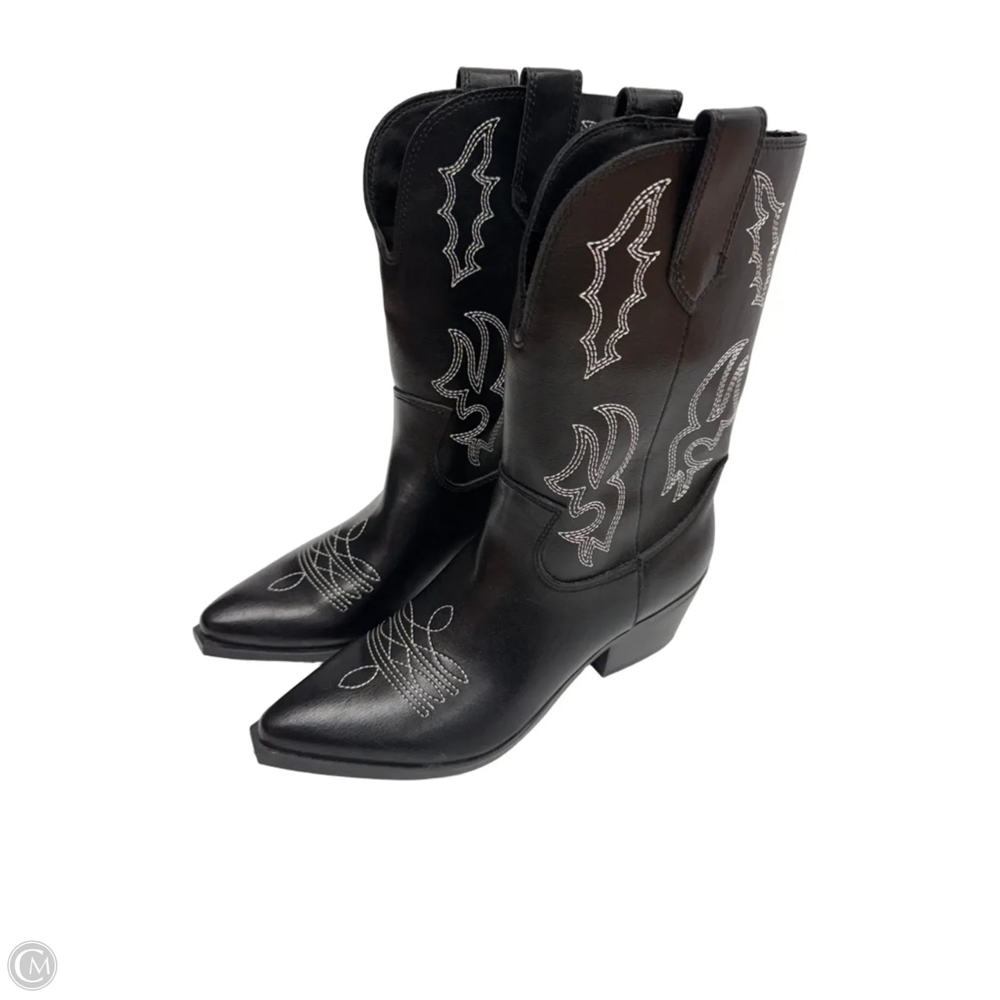 Boots Western By Indigo Rd In Black, Size: 8.5