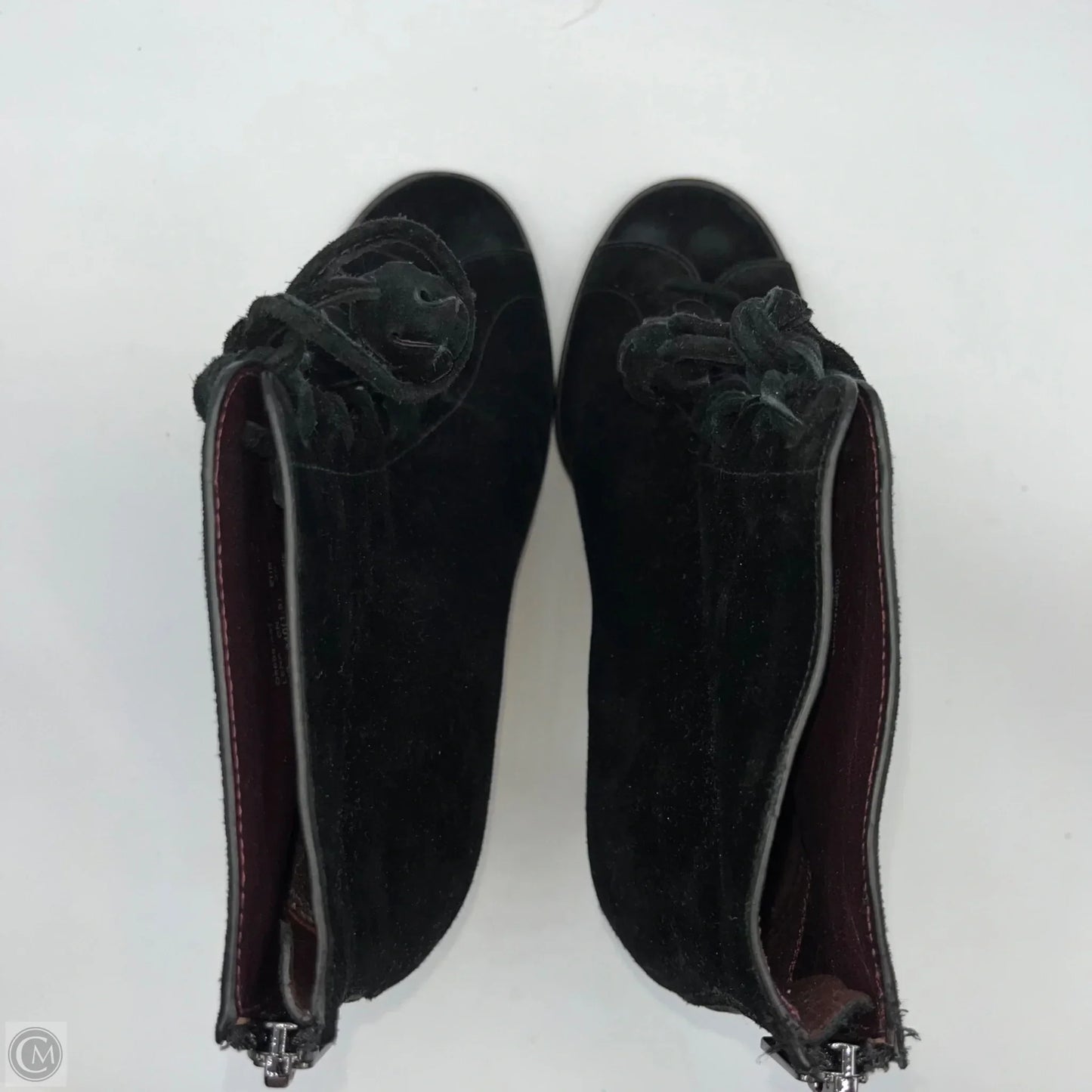 Boots Designer By Coach In Black, Size: 8