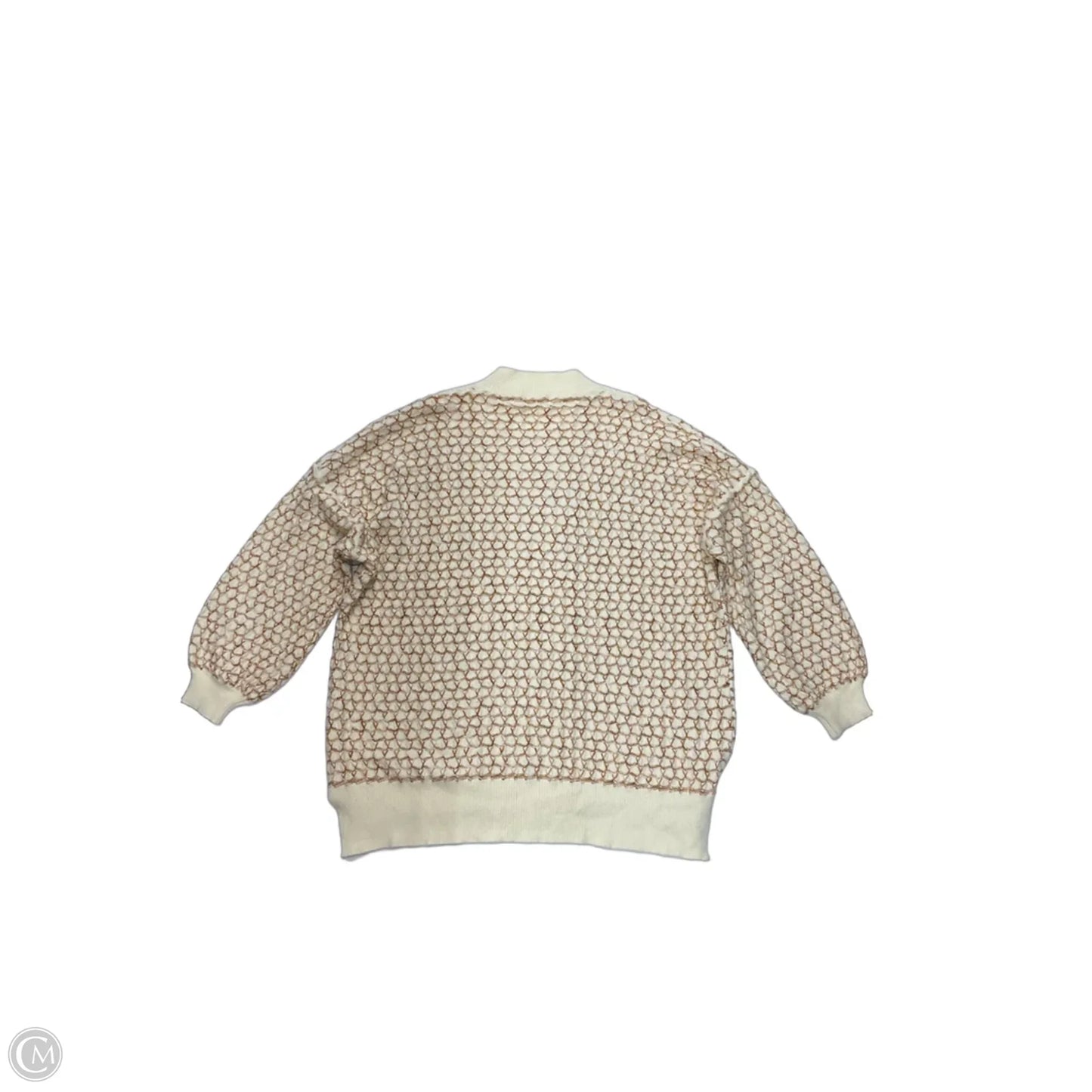 Sweater By Gilded Intent In Orange, Size: Xl
