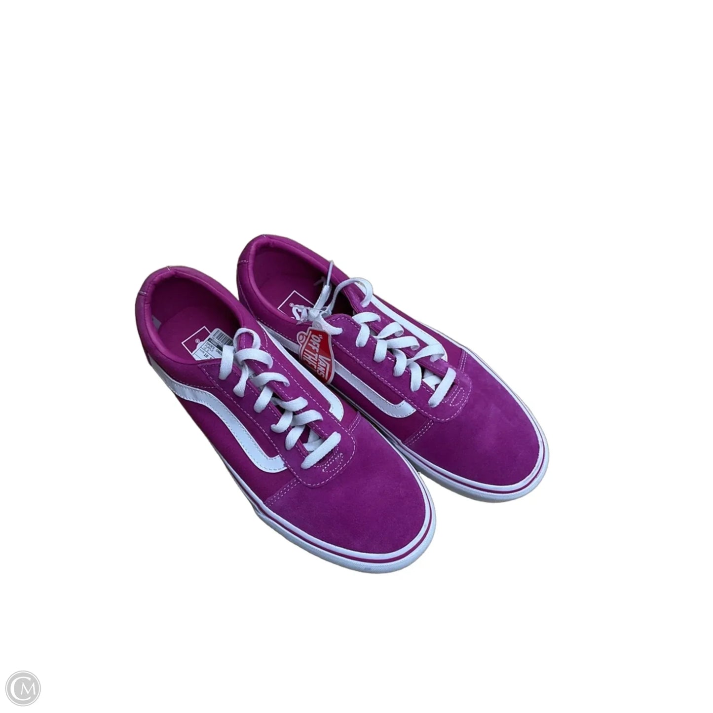 Shoes Sneakers By Vans In Purple, Size: 10.5