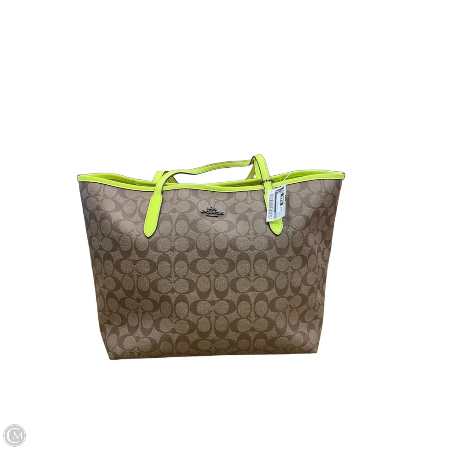 Handbag Designer By Coach, Size: Large